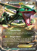 Rayquaza-EX from Dragons Exalted