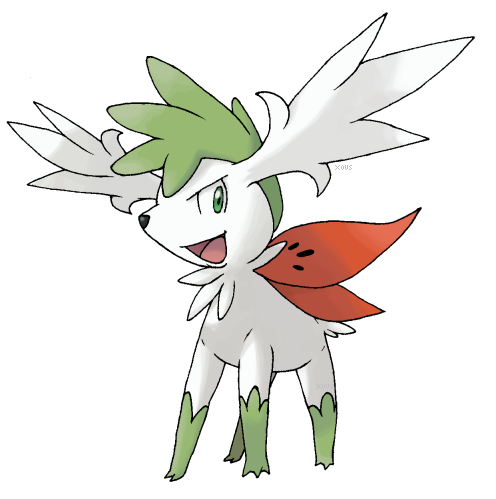 Shaymin Sky Forme Art, Others Added