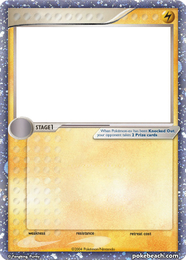 Pokemon Card Template