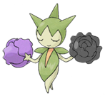 Roselia Shiny by Ken Sugimori