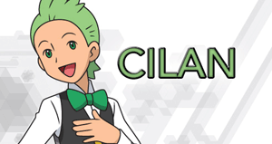 Cilan, the 1st Gym Leader in Pokemon Black and White