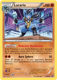 Lucario from Next Destinies (#64)