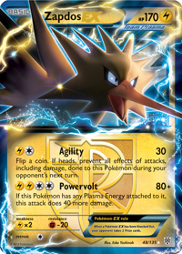 Zapdos-EX from Plasma Storm