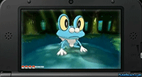 Froakie, the Water-type Pokemon X and Y Starter