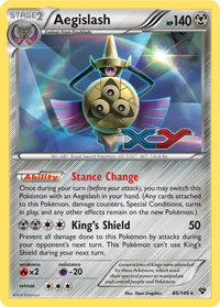 Aegislash XY Prerelease Promo