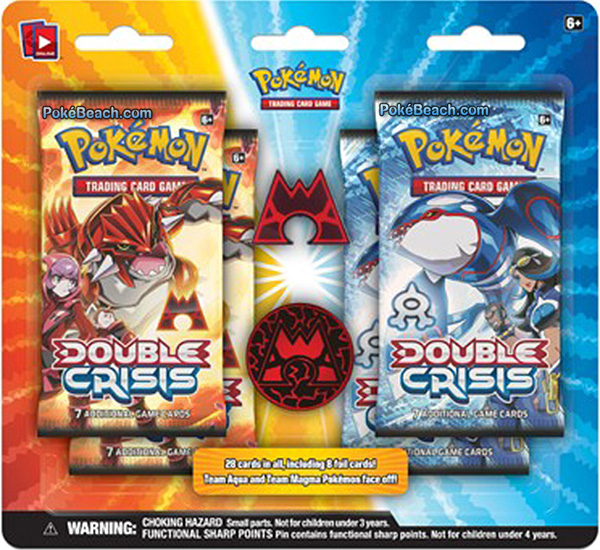Double Crisis 4-Pack Blister, Team Magma