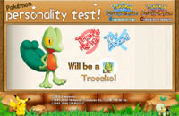 Pokemon Mystery Dungeon 2 Personality Test