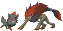 New 5th Generation Pokemon Zorua and Zoroark