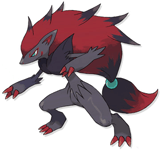 Zoroark - Ken Sugimori Artwork