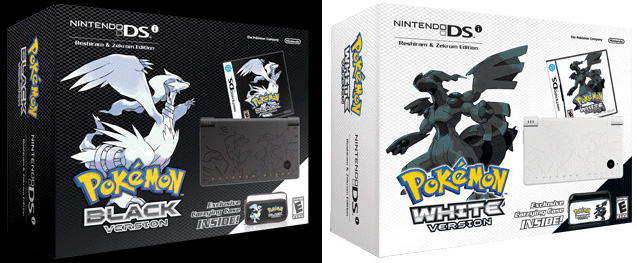 Pokemon Black & White Limited Edition DSi Console Bundles Announced