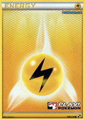 Lightning Energy Pokemon League Bolt Badge Season Promo