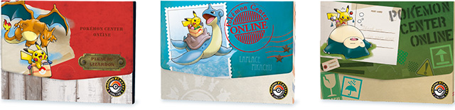 Pokemon Center Online Post Cards