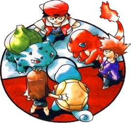 Bulbasaur, Charmander, Squirtle Old Ken Sugimori Artwork