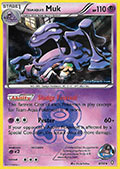 Team Aqua's Muk from Double Crisis (#8)