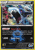 Team Aqua's Sharpedo from Double Crisis (#21)