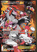 Team Magma's Groudon EX from Double Crisis (#15)