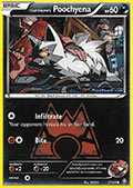 Team Magma's Poochyena from Double Crisis (#17)
