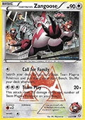 Team Magma's Zangoose from Double Crisis (#22)