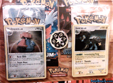 Luxray and Probopass POP 8 Blister Pack