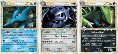 HS - Unleashed Pokemon Prime - Kingdra, Steelix, and Tyranitar