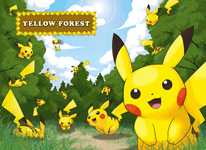 Pokewalker Yellow Forest route - Pikachu!