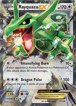 Rayquaza-EX from Roaring Skies