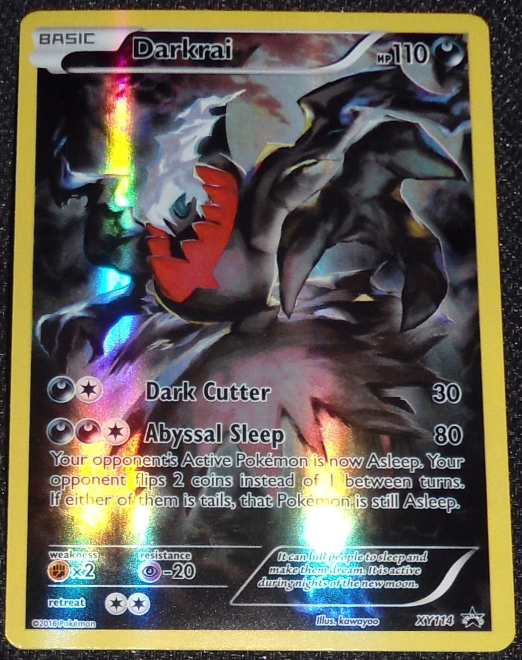 Darkrai 20th online anniversary plush