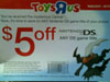 $5.00-off-DS-game coupon