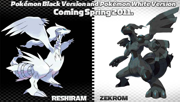Pokemon Black and White: Reshiram, Zekrom