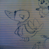 Starter Pokemon Fan Art by Benny