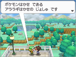 Clearer Game Screenshots of 'Pokemon Black' and 'White'  