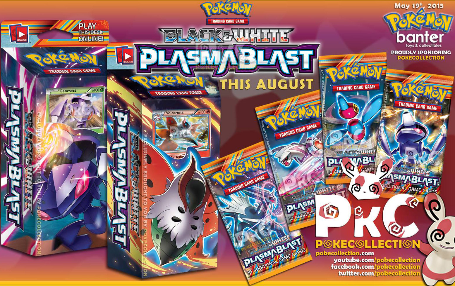 Plasma Blast Booster Packs and Theme Decks