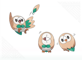 Rowlet Art