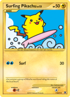 Surfing Pikachu