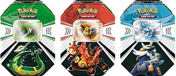 Serperior, Emboar, Samurott Fall 2011 Tins