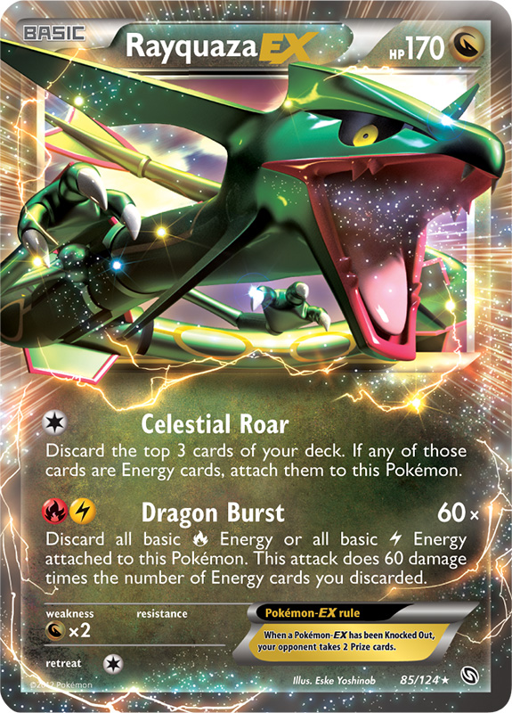 Pokemon tcg online: Rayquaza Shiny deck 