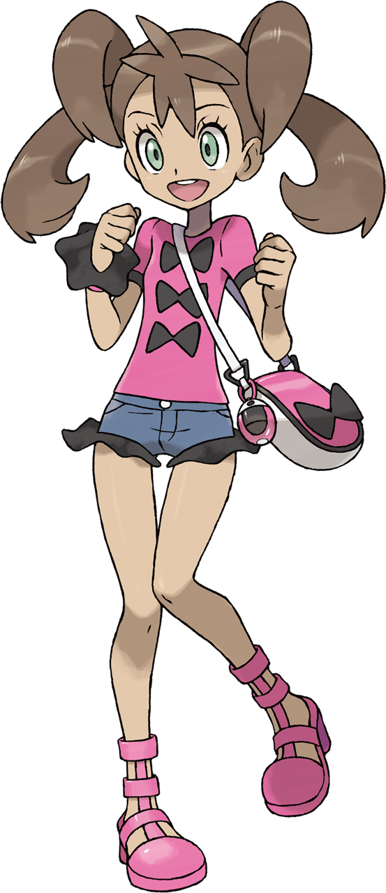 Shauna from Pokemon X and Y