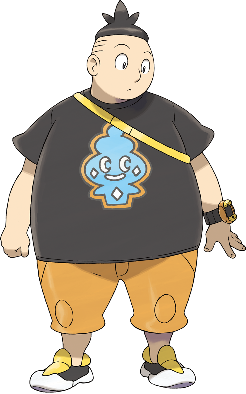Tierno from Pokemon X and Y