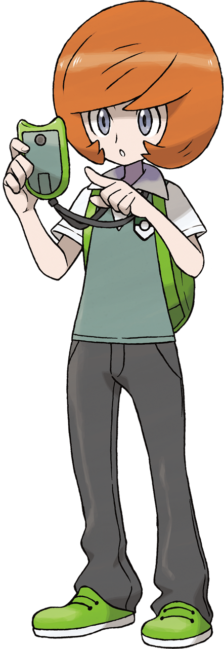 Trevor from Pokemon X and Y