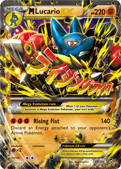 M Lucario-EX from Furious Fists