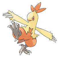 Combusken in Omega Ruby and Alpha Sapphire 