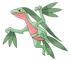 Grovyle in Omega Ruby and Alpha Sapphire 