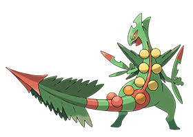 Mega Sceptile in Omega Ruby and Alpha Sapphire 