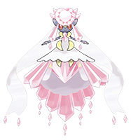 Mega Diancie in Omega Ruby and Alpha Sapphire 