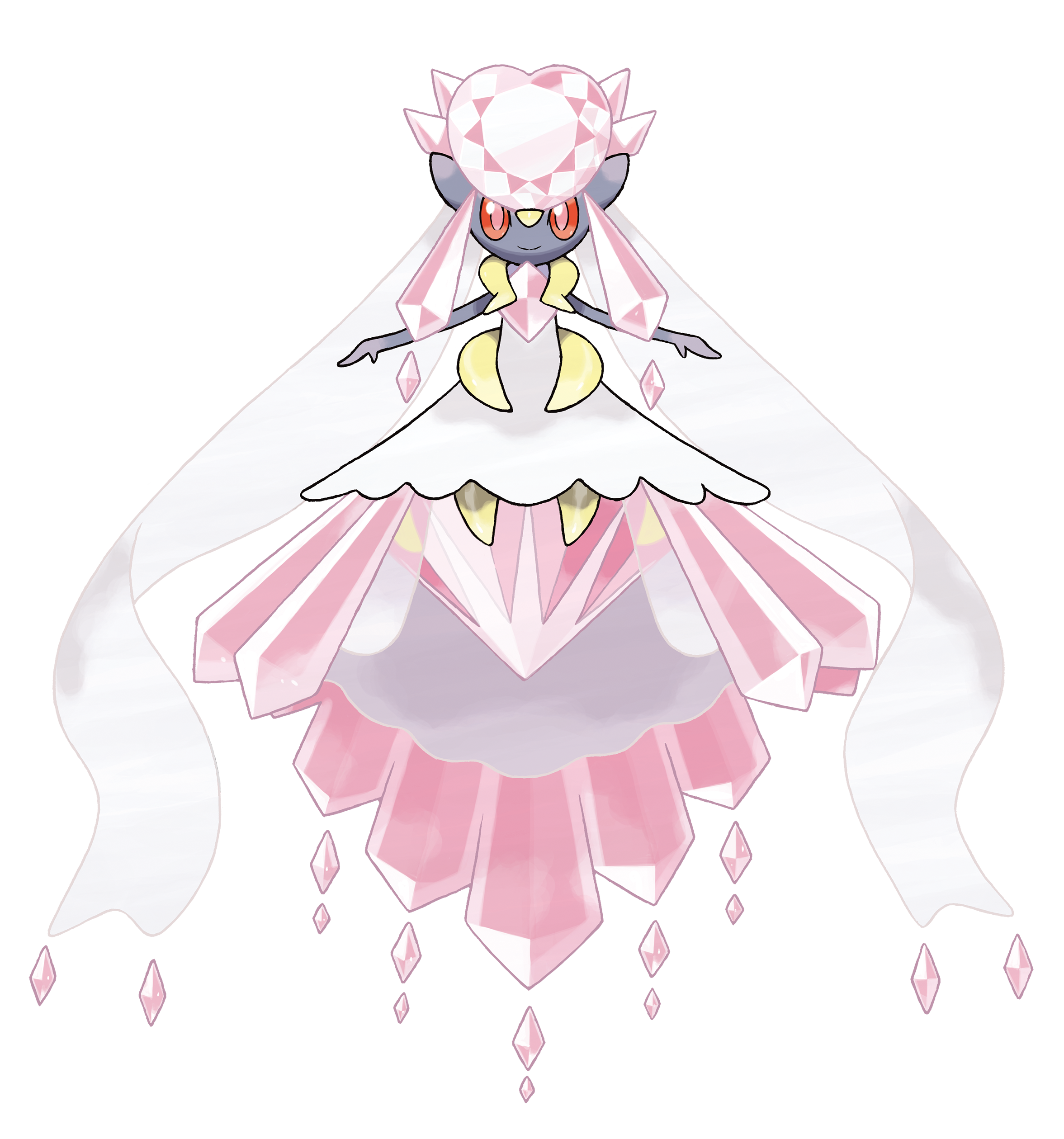 Mega Diancie in Omega Ruby and Alpha Sapphire
