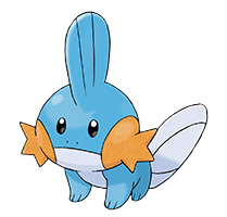Mudkip in Omega Ruby and Alpha Sapphire 