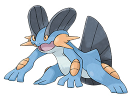 Swampert in Omega Ruby and Alpha Sapphire 