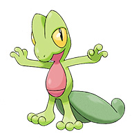 Treecko in Omega Ruby and Alpha Sapphire 