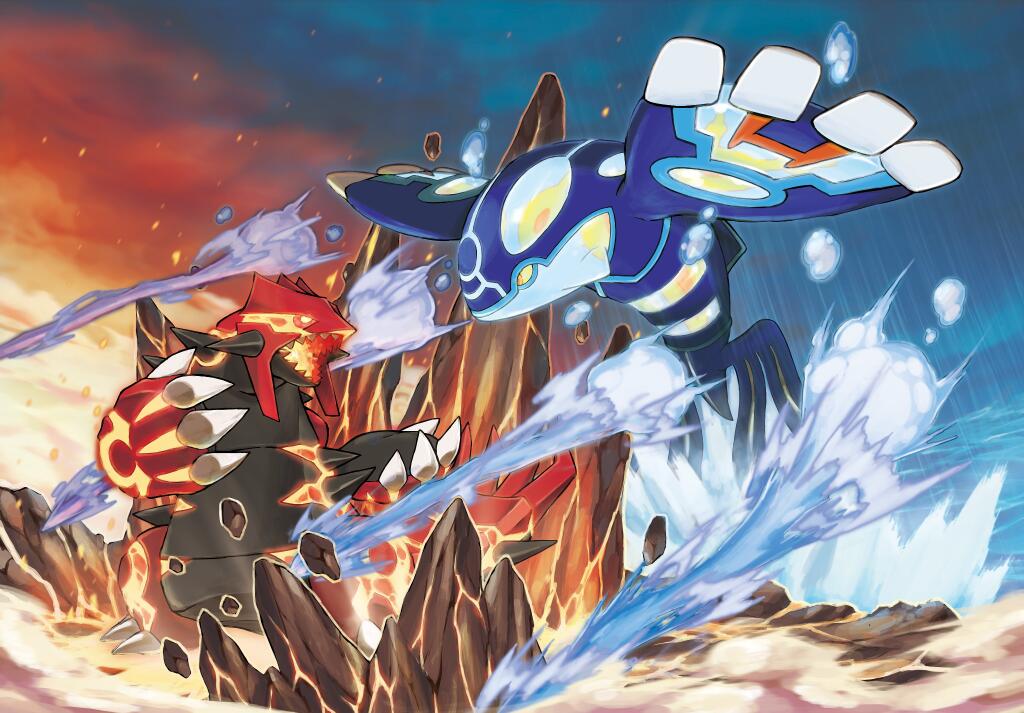 Primal Groudon vs Primal Kyogre