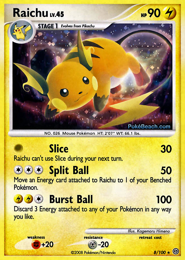 Raichu & Pikachu - 43/146 - XY Base Set - Pokemon Evolution Card Set